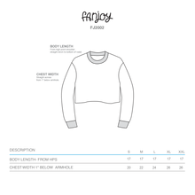 Load image into Gallery viewer, Amanda Ensing: Badass Crop Crewneck