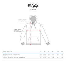 Load image into Gallery viewer, ADELAINE MORIN GIRLS SUPPORTING GIRLS HEATHER GREY TRACKSUIT HOODIE